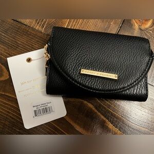Poppy & Peonies Margaux Wallet Black